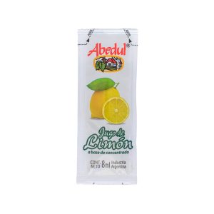Jugo Limon 8 ml 198 unidades Abedul